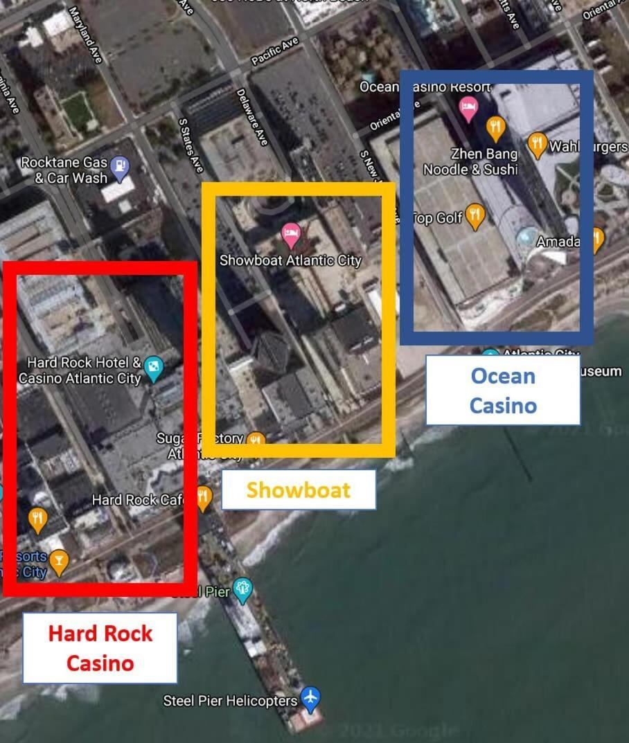 Stylish 2Br 3Ba Cozysuites On The Boardwalk Atlantic City Esterno foto